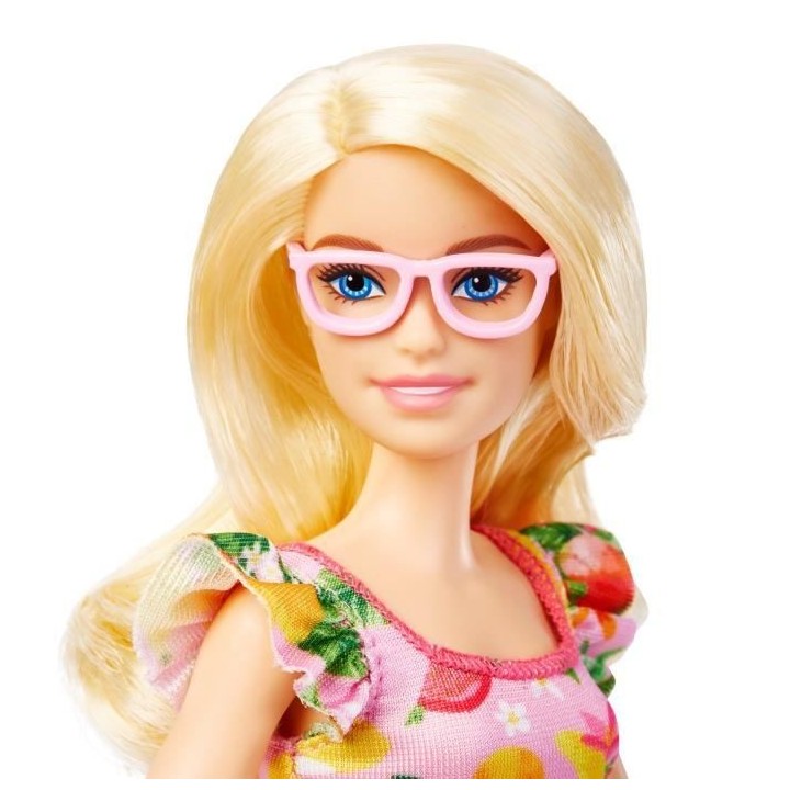 Barbie - Barbie Fashionista Robe Tropicale - Poupée Mannequin - Des 3