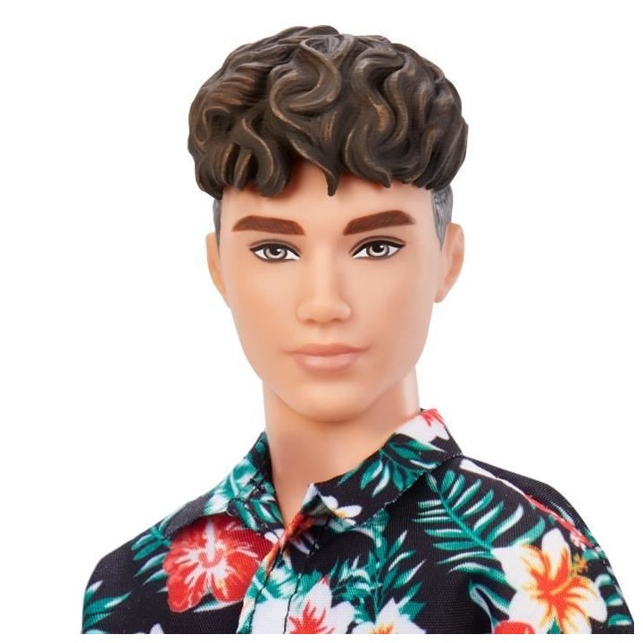 Barbie - Ken Fashionista Tropical - Poupée Mannequin - Des 3 ans