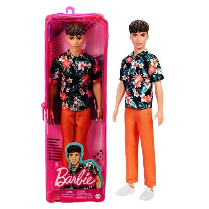 Barbie - Ken Fashionista Tropical - Poupée Mannequin - Des 3 ans