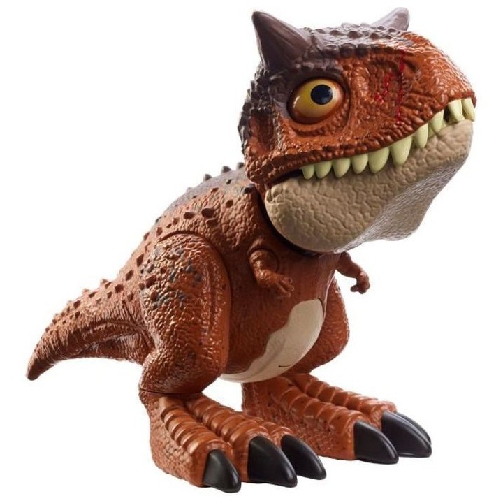 Jurassic World - Bébé Carnotaurus Toro - Figurine Dinosaure 13cm - D