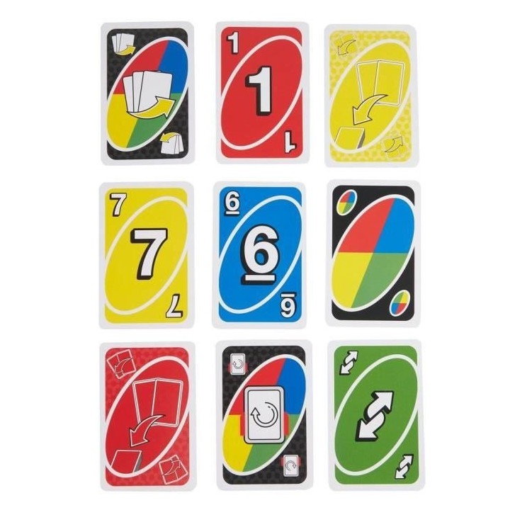 Mattel Games - Uno triple play, 112 cartes et unité de jeu sonore et
