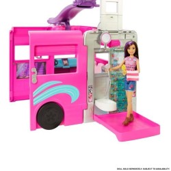 Barbie - Méga Camping-Car De Barbie - Accessoire Poupée