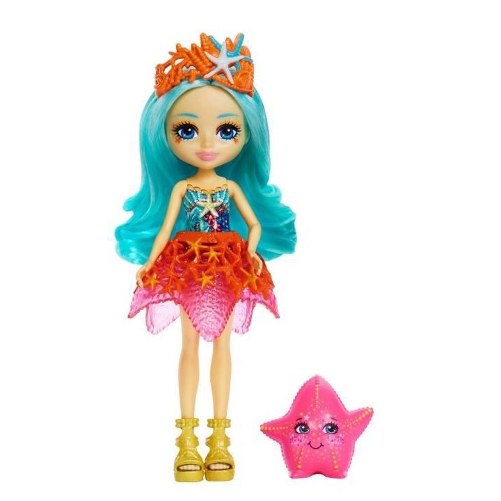 Enchantimals - Starla Etoile De Mer Et Beamy - Poupée