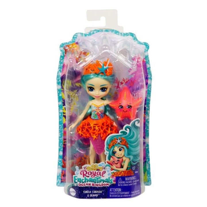 Enchantimals - Starla Etoile De Mer Et Beamy - Poupée
