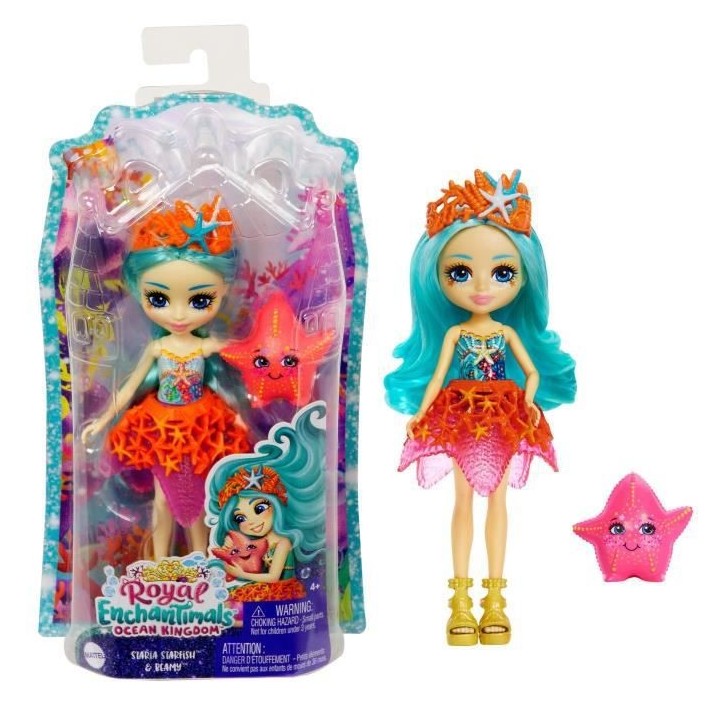 Enchantimals - Starla Etoile De Mer Et Beamy - Poupée