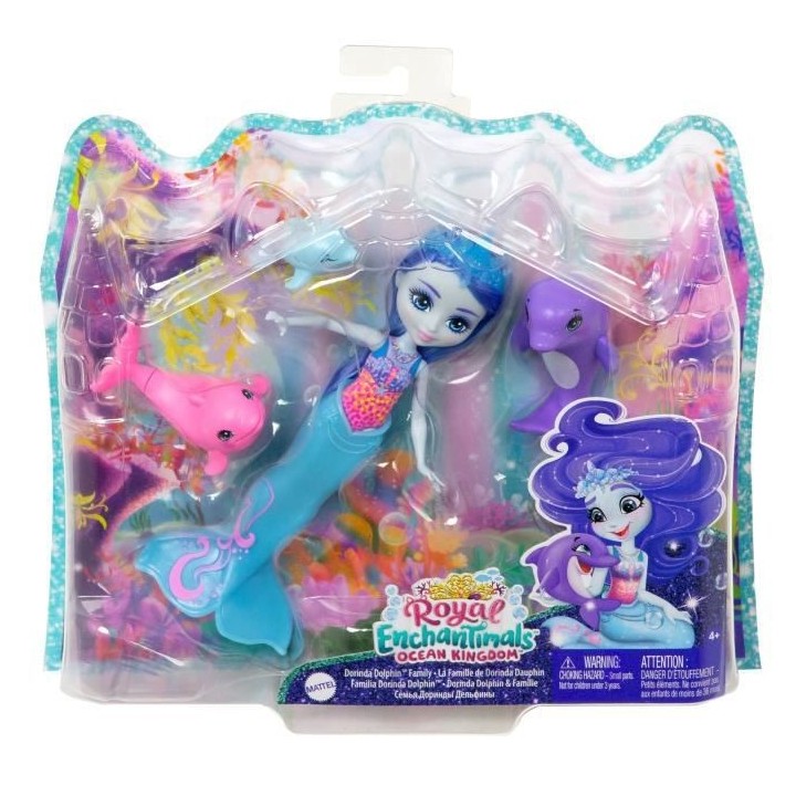 Enchantimals - Famille De Dorinda Dauphin   - Poupée