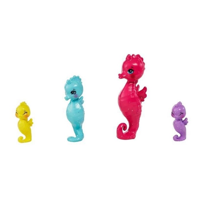 Enchantimals - Famille De Sedda Hippocampe - Poupée