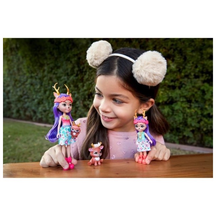 Enchantimals - Danessa Biche Et Petite Soeur - Poupée