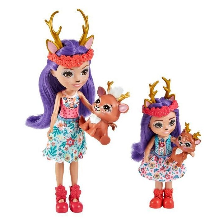 Enchantimals - Danessa Biche Et Petite Soeur - Poupée