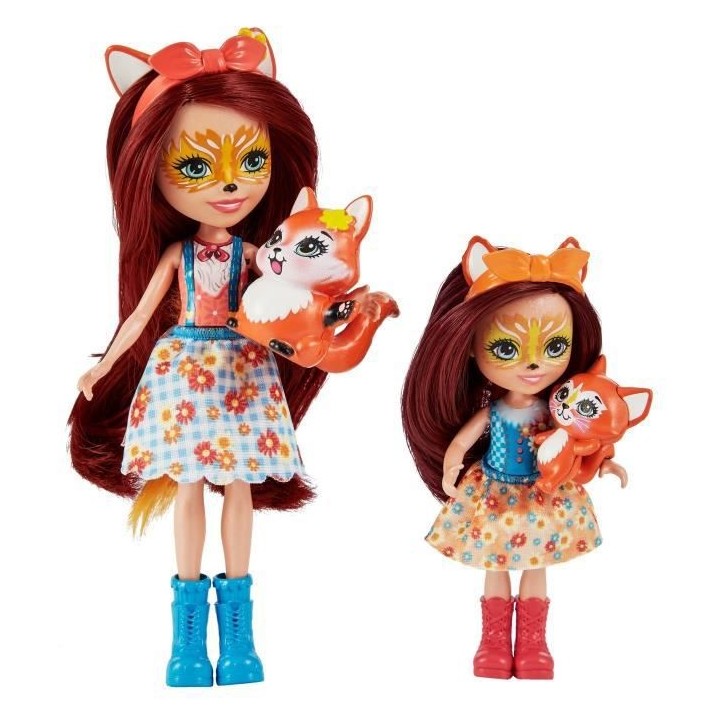 Enchantimals - Felicity Renard Et Petite Soeu - Poupée
