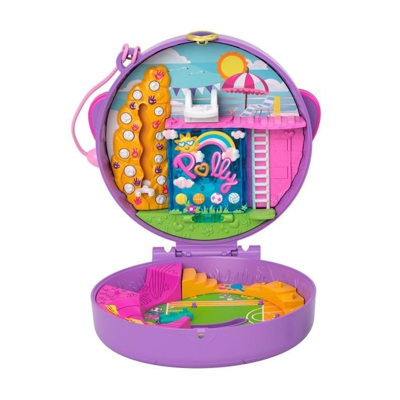 Polly Pocket - Coffret Match De Foot - Poupée Mini-Univers