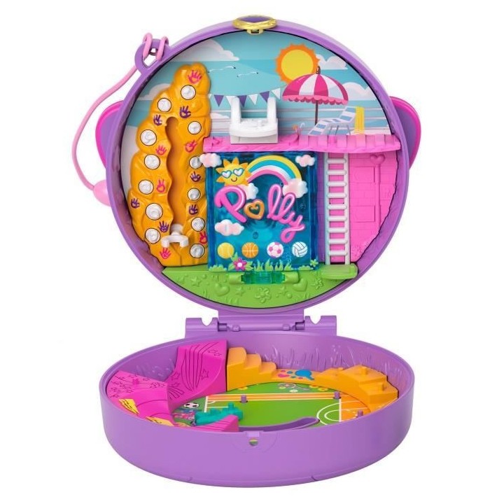 Polly Pocket - Coffret Match De Foot - Poupée Mini-Univers