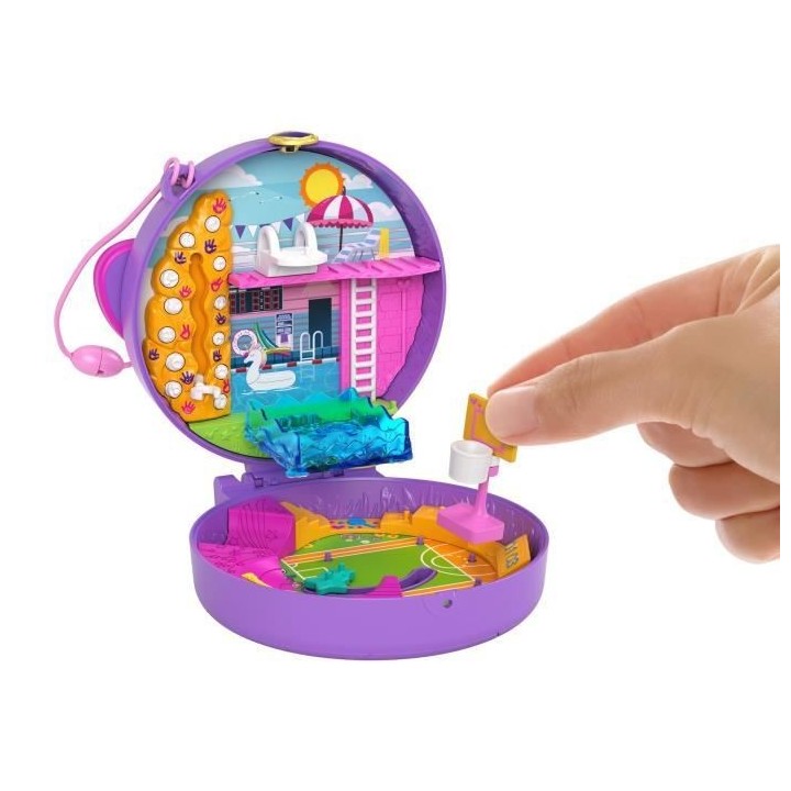 Polly Pocket - Coffret Match De Foot - Poupée Mini-Univers