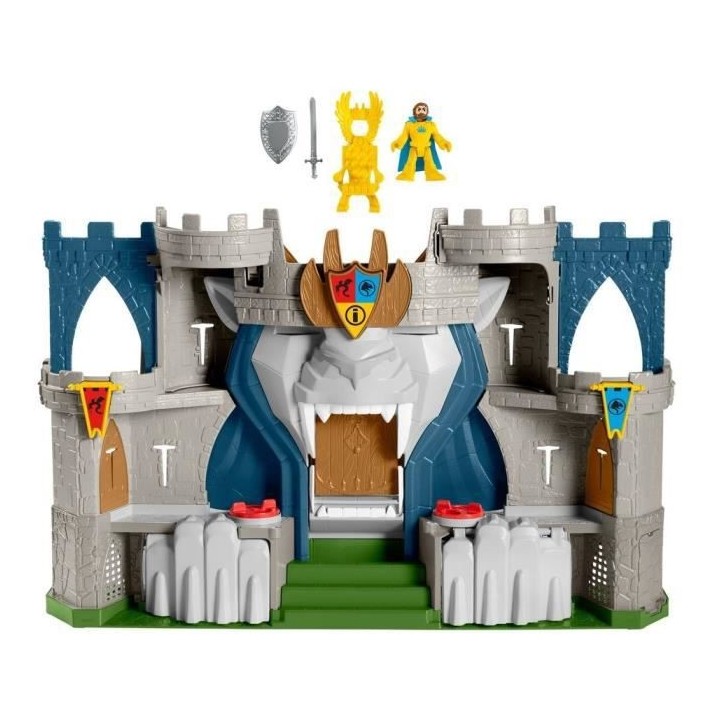 Imaginext - Coffret Château Fort Aventure du Lion avec figurine - Acc