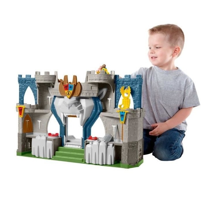 Imaginext - Coffret Château Fort Aventure du Lion avec figurine - Acc