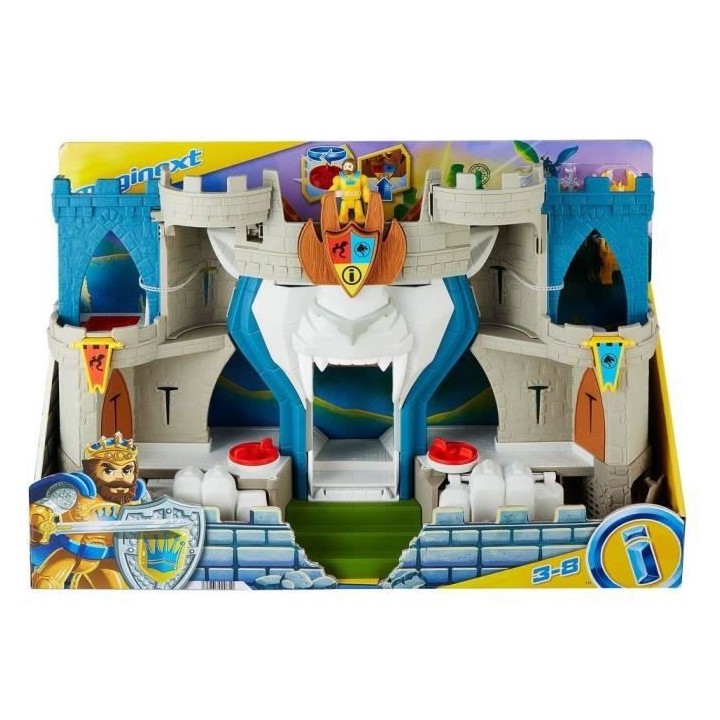 Imaginext - Coffret Château Fort Aventure du Lion avec figurine - Acc