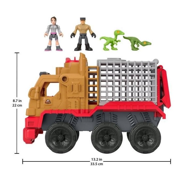 Fisher-Price Imaginext - Jurassic World La Colo du Crétacé, Camion