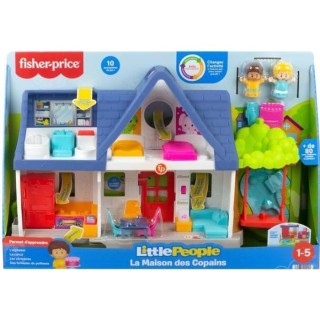 Fisher-Price - Maison Little People, coffret avec contenu d'Éveil Pro