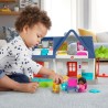 Fisher-Price - Maison Little People, coffret avec contenu d'Éveil Progressif - Jouet d'éveil 1er âge - Des 12 mois