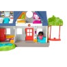 Fisher-Price - Maison Little People, coffret avec contenu d'Éveil Progressif - Jouet d'éveil 1er âge - Des 12 mois