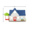 Fisher-Price - Maison Little People, coffret avec contenu d'Éveil Progressif - Jouet d'éveil 1er âge - Des 12 mois