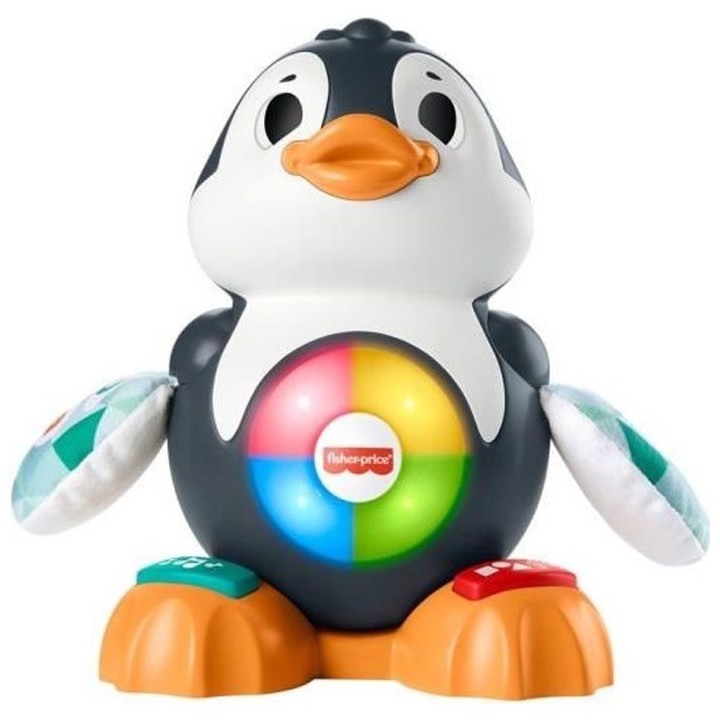 Fisher-Price - Valentin le Pingouin Linkimals - Jouet d'éveil bébé