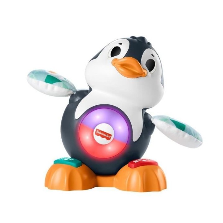 Fisher-Price - Valentin le Pingouin Linkimals - Jouet d'éveil bébé