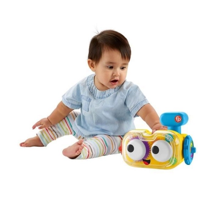 Fisher-Price - Jo le Robot 4 en 1 - Eveil 1er âge - Des 6 mois