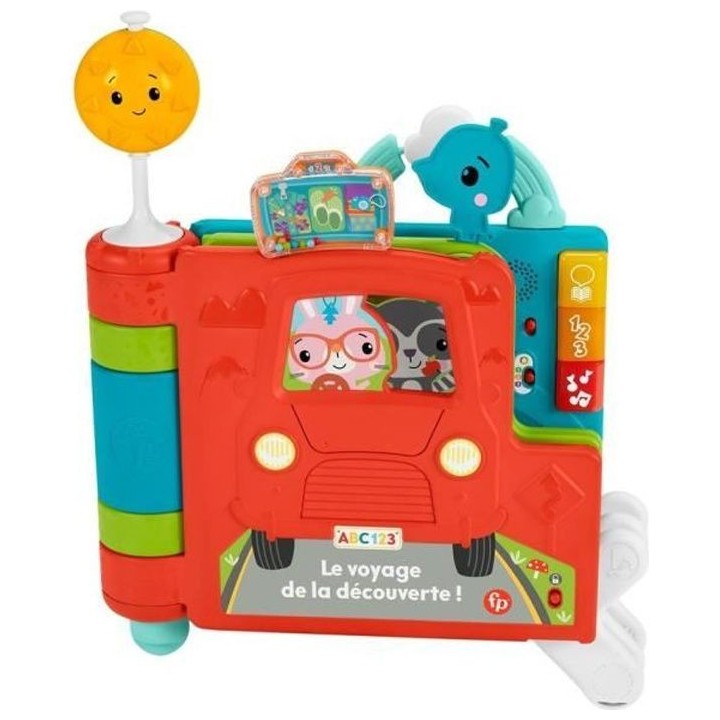 Fisher-Price - Mon grand livre d'activités évolutif - Jouet d'éveil