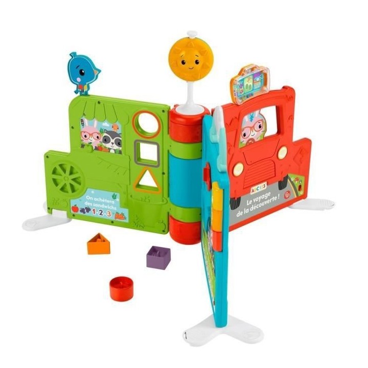 Fisher-Price - Mon grand livre d'activités évolutif - Jouet d'éveil