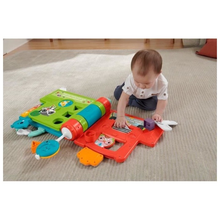 Fisher-Price - Mon grand livre d'activités évolutif - Jouet d'éveil
