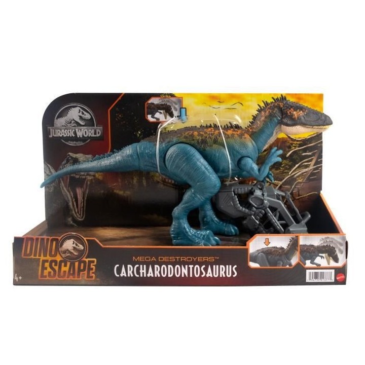 Jurassic World - Charcarodontosaure Destructeur - Figurines Dinosaure
