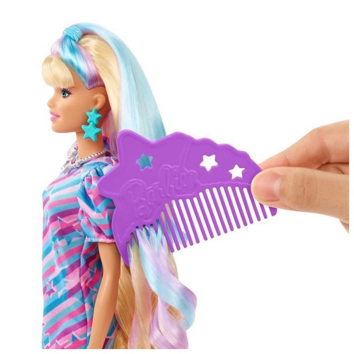 Barbie - Barbie Ultra-Chevelure Blonde - Poupée - 3 ans et +