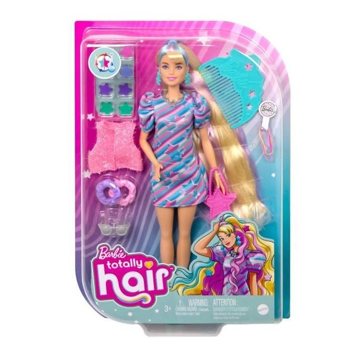 Barbie - Barbie Ultra-Chevelure Blonde - Poupée - 3 ans et +