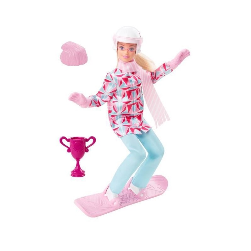 Barbie - Snowboardeuse - Poupée