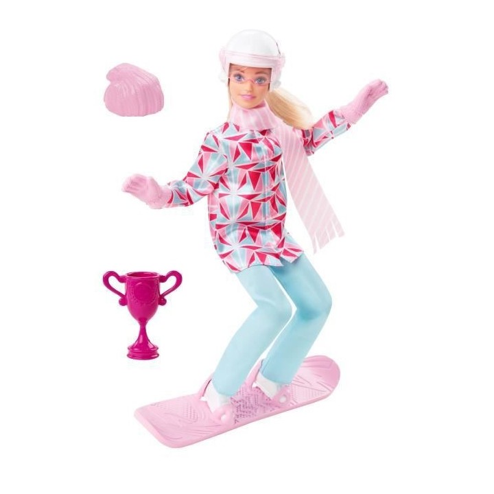 Barbie - Snowboardeuse - Poupée
