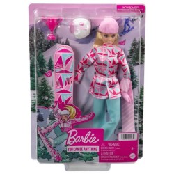 Barbie - Snowboardeuse - Poupée