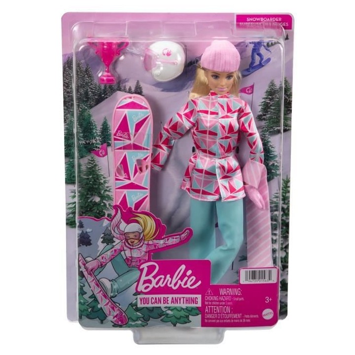 Barbie - Snowboardeuse - Poupée