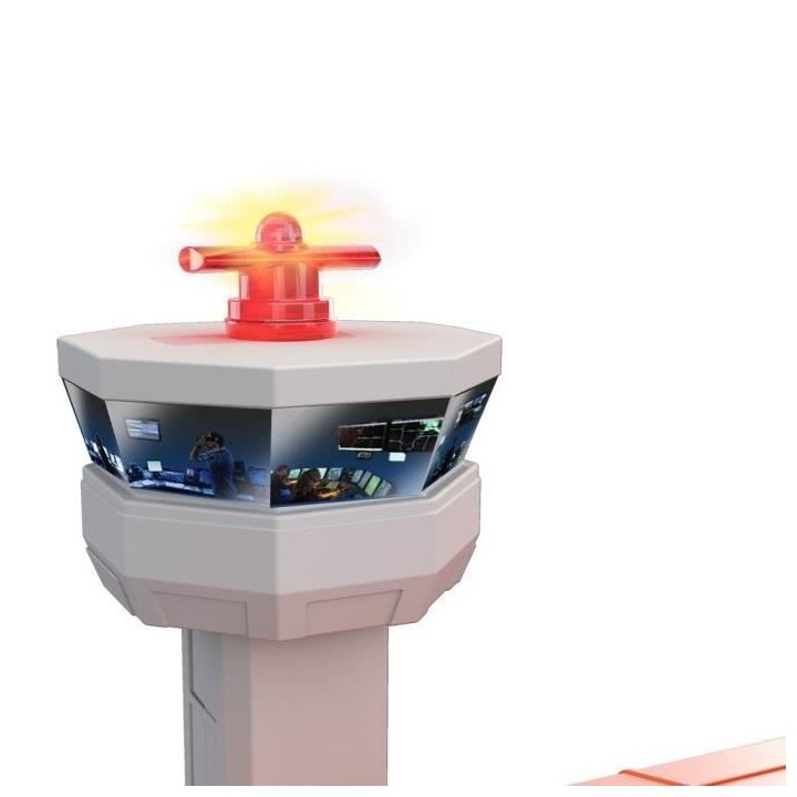 Matchbox - Coffret Aéroport Matchbox, avec sons, accessoires, 1 voitu