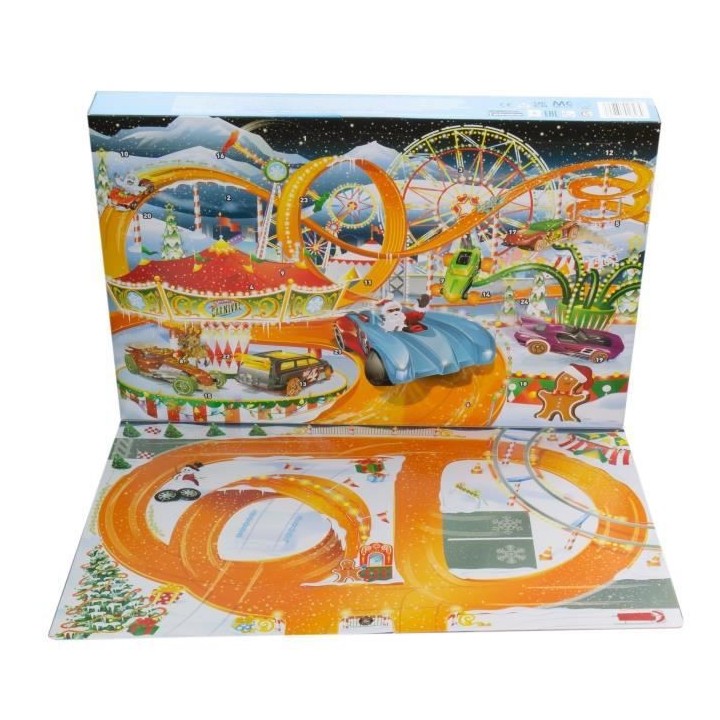 HOT WHEELS - CALENDRIER DE L'AVENT - mini-véhicules - 3 ans et +