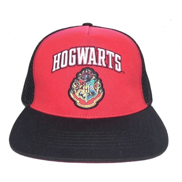 Casquette - Harry Potter : Hogwarth - Noir et Rouge