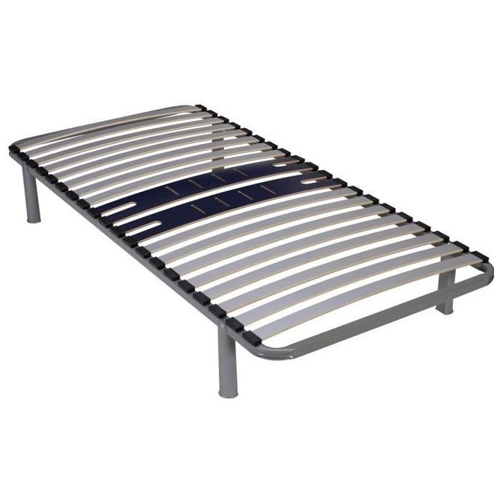 SEDAC MAXI 3 Cadre a lattes 90 x 190 cm - 3 zones de confort