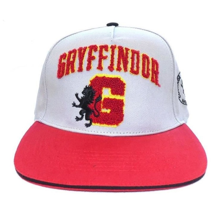 Casquette - Harry Potter : Gryffindor - Gris et Rouge