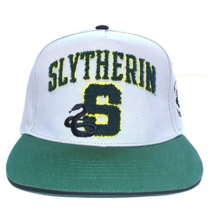 HARRY POTTER Slytherin Casquette - Blanc et vert