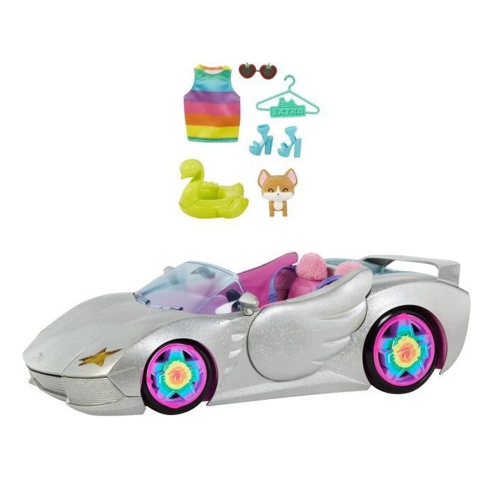 Barbie - Décapotable Barbie Extra - Accessoire Poupée