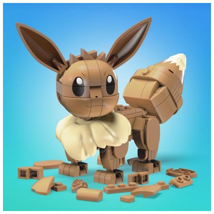 Mega Construx - Pokemon - Evoli Medium - Jouet De Construction