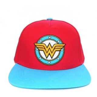 DC COMICS : Wonder Woman Casquette - Rouge et bleu