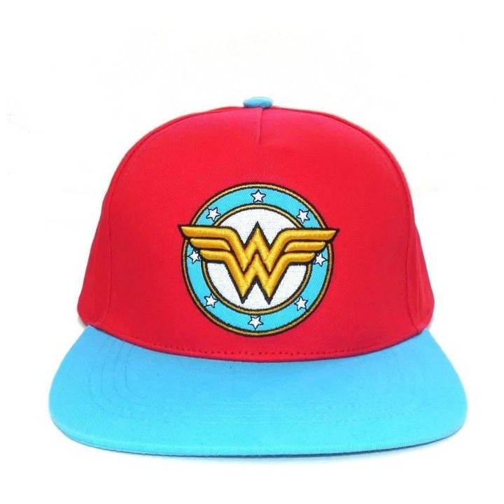 DC COMICS : Wonder Woman Casquette - Rouge et bleu