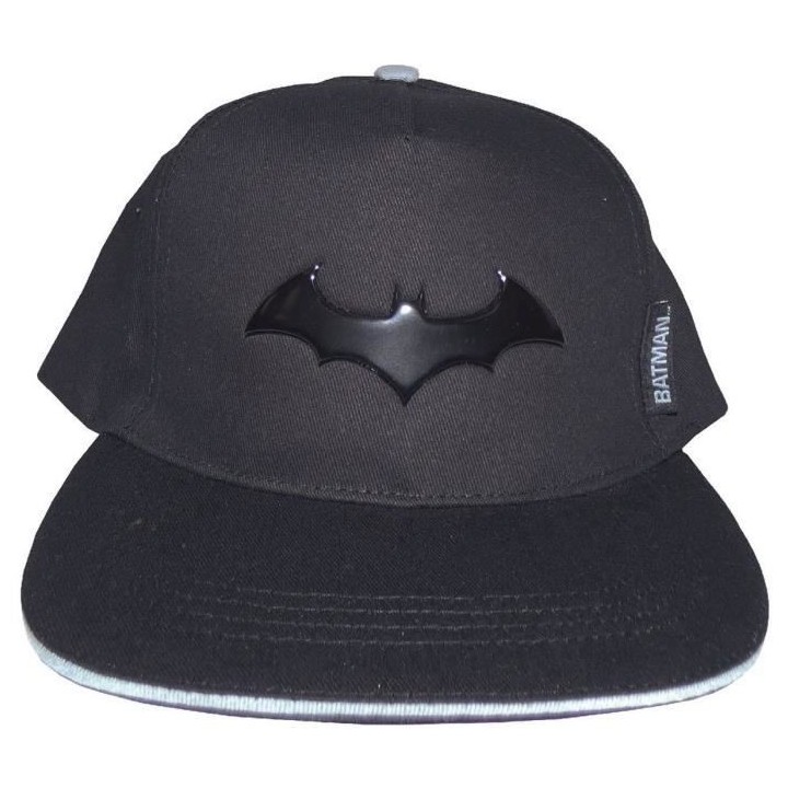 Casquette - Batman : Effet Métal - Noir