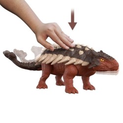 Jurassic World - Ankylosaurus Sonore - Figurines Dinosaure - Des 4 ans